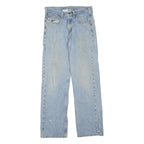 CARHARTT Mens Regular Fit Straight Blue Denim Jeans W30 L32 Classic Cotton Blend