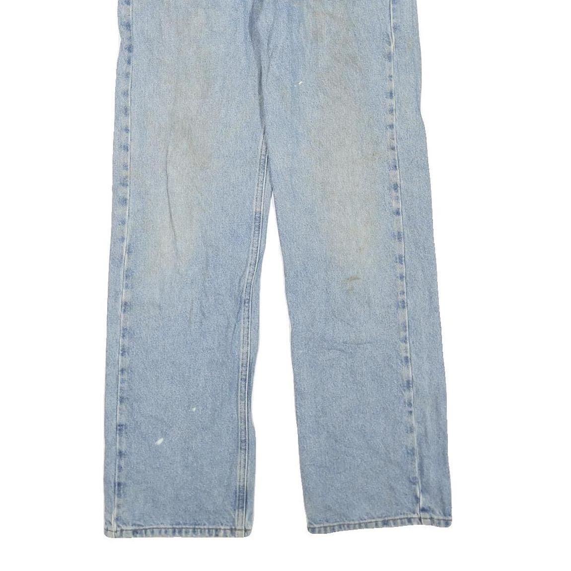 CARHARTT Mens Regular Fit Straight Blue Denim Jeans W30 L32 Classic Cotton Blend