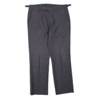 Womens Trousers Black Regular Tapered W32 L30