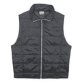 FILA Mens Black Lightweight Puffer Jacket S Polyamide Zip Front