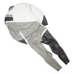 DAINESE Motorcycle Biker Armoured Padded Mens Overalls Grey Leather S W32 L27