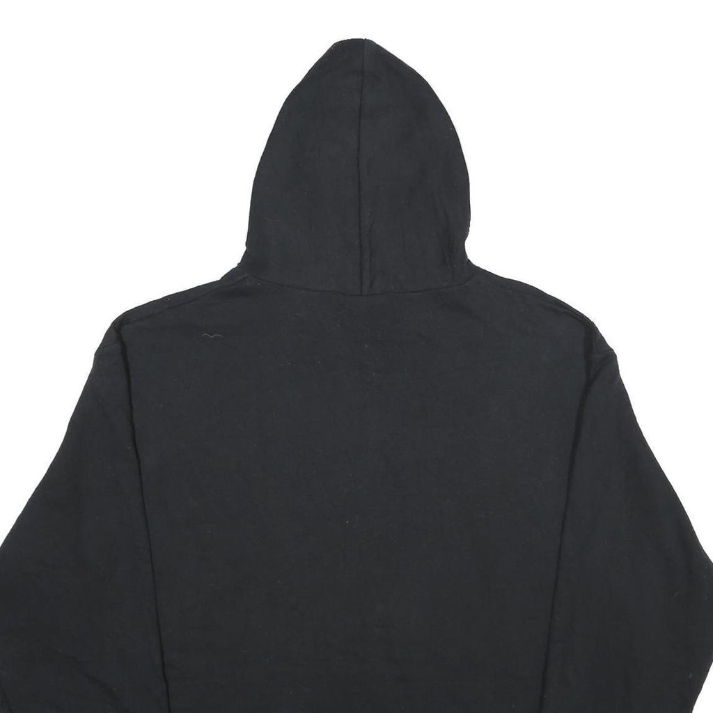 CHAMPION Mens Black Pullover Hoodie XL Casual Cotton Blend Sweatshirt