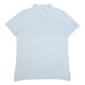 KAPPA Mens Blue XL Cotton Short Sleeve Basic Polo Shirt Classic Logo