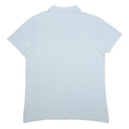 KAPPA Mens Blue XL Cotton Short Sleeve Basic Polo Shirt Classic Logo