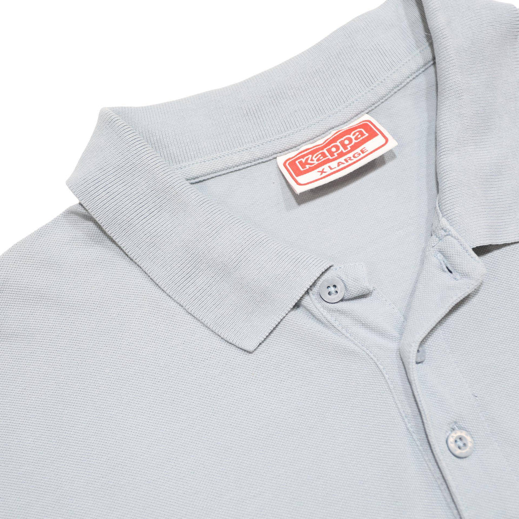 KAPPA Mens Blue XL Cotton Short Sleeve Basic Polo Shirt Classic Logo