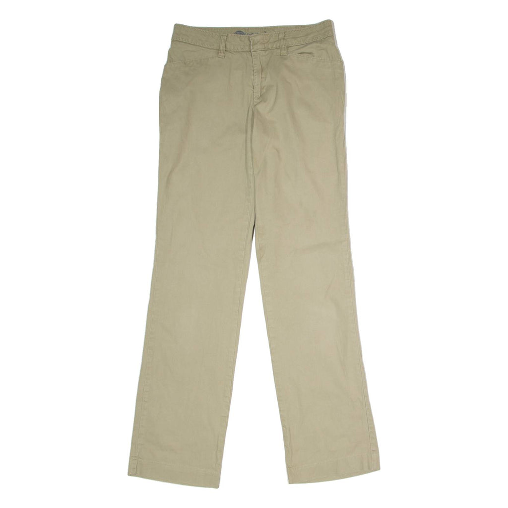 DICKIES Curvy Workwear Womens Trousers Beige Regular Straight W28 L31