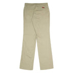 DICKIES Curvy Workwear Womens Trousers Beige Regular Straight W28 L31