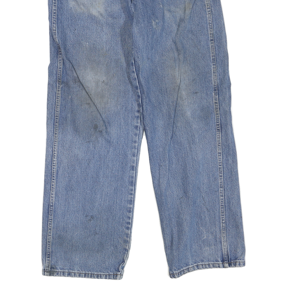 DICKIES Mens Regular Fit Blue Denim Jeans W30 L28 Casual Zip Closure Workwear