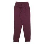 ADIDAS Womens Joggers Maroon XS W22 L28 Slim Tapered Fit Casual Sweatpants