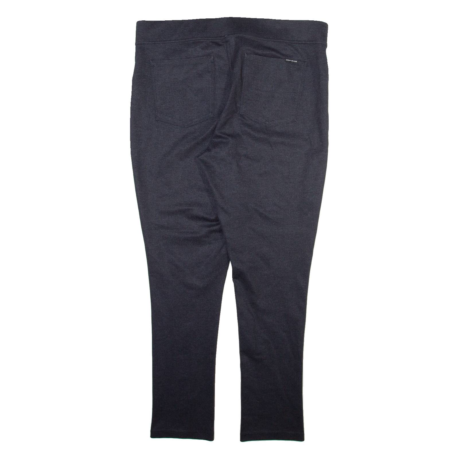 DKNY Legging Womens Trousers Grey Slim Skinny W36 L28