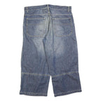 H&M Mens Denim Blue Casual Shorts M W33 Cotton Blend Comfort Style