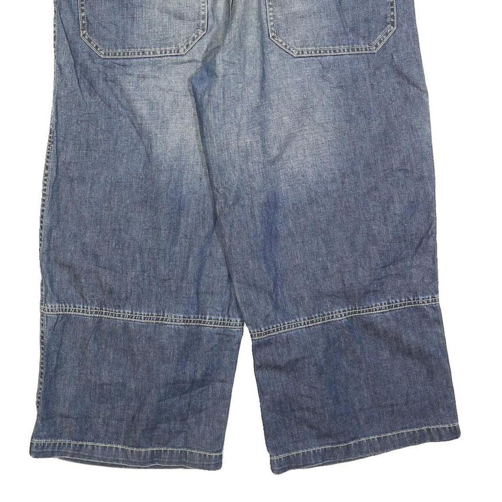 H&M Mens Denim Blue Casual Shorts M W33 Cotton Blend Comfort Style