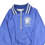 HARVARD CLOTHING Mens Blue Volleyball Parent Jacket XL Polyester Bomber Pockets