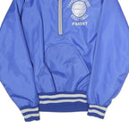 HARVARD CLOTHING Mens Blue Volleyball Parent Jacket XL Polyester Bomber Pockets