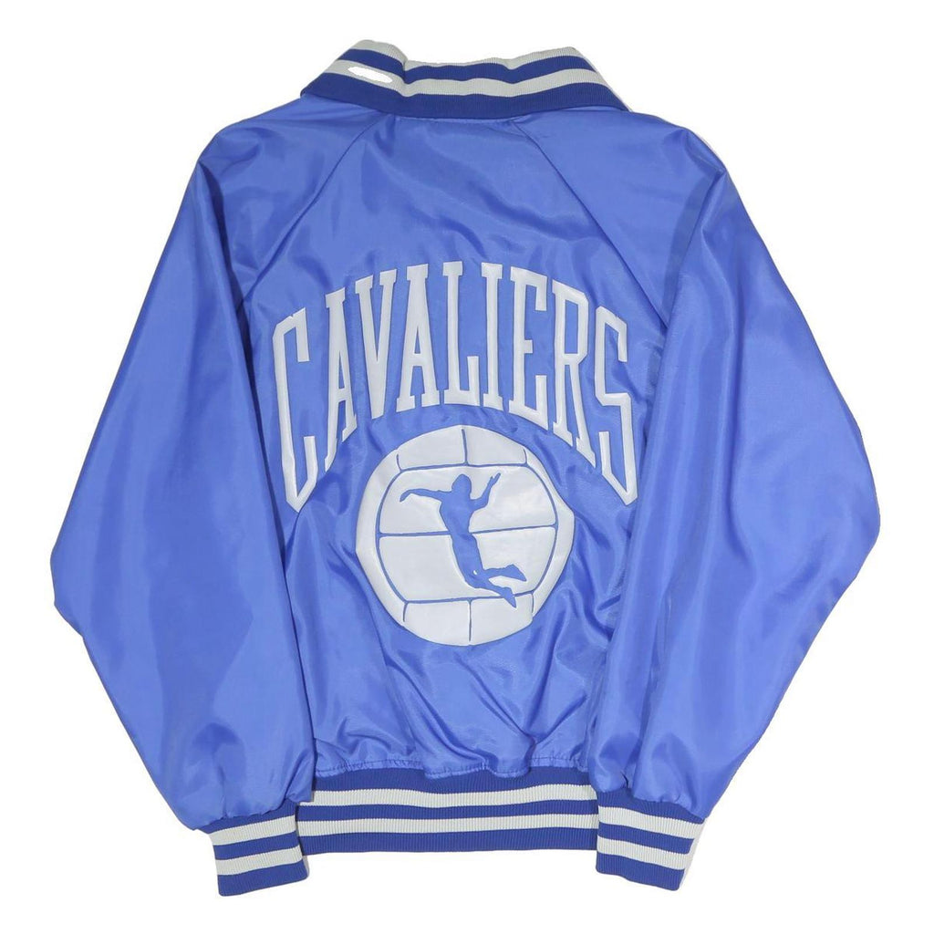 HARVARD CLOTHING Mens Blue Volleyball Parent Jacket XL Polyester Bomber Pockets