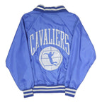 HARVARD CLOTHING Mens Blue Volleyball Parent Jacket XL Polyester Bomber Pockets