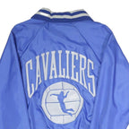 HARVARD CLOTHING Mens Blue Volleyball Parent Jacket XL Polyester Bomber Pockets