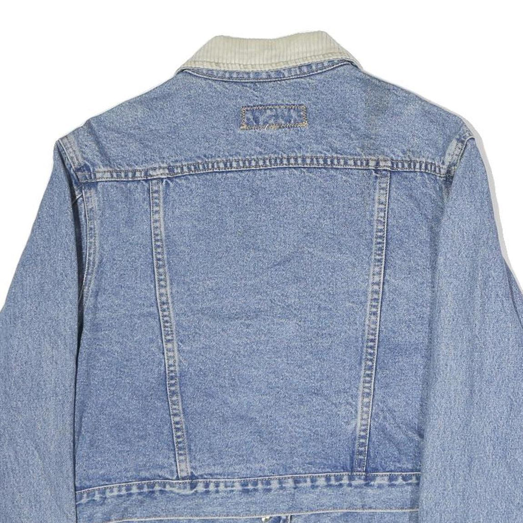 UNION BAY Womens Blue Cotton Denim Jacket M Button Plain Classic Casual