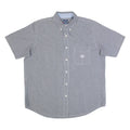 CHAPS Mens Shirt Black Check L