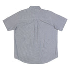 CHAPS Mens Shirt Black Check L