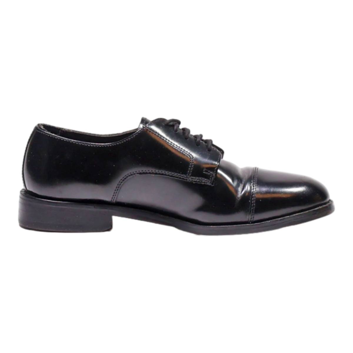 NUNN BUSH Derby Shoes Black Leather Mens UK 7.5