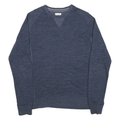 CHAMPION Mens Blue Crew Neck S Cotton Blend Pullover Trainer Jumper