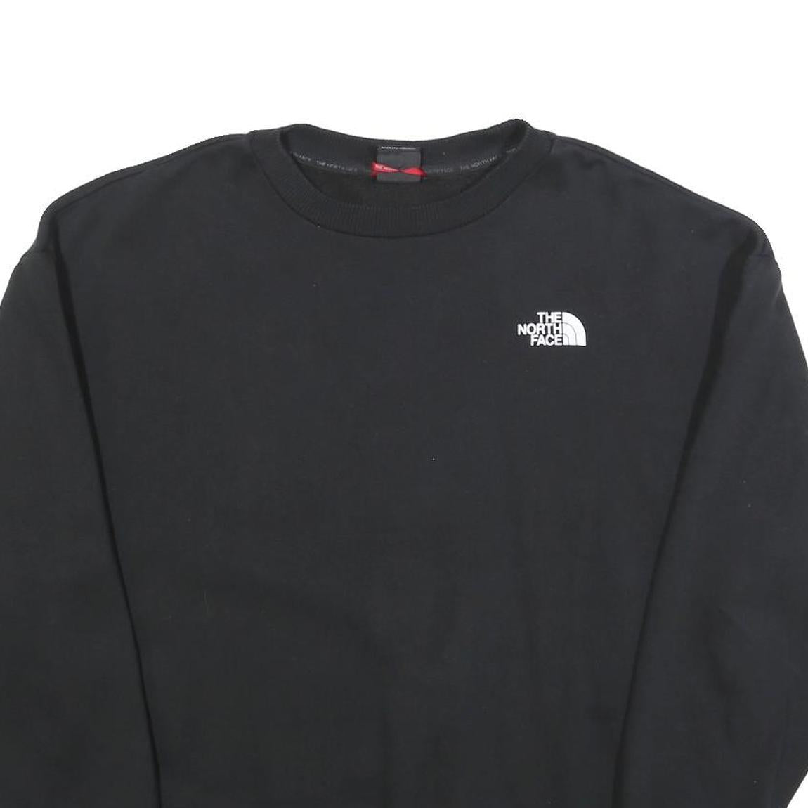 THE NORTH FACE Womens Black Sweatshirt XL Crew Neck Cotton Blend Outdoor Graphic