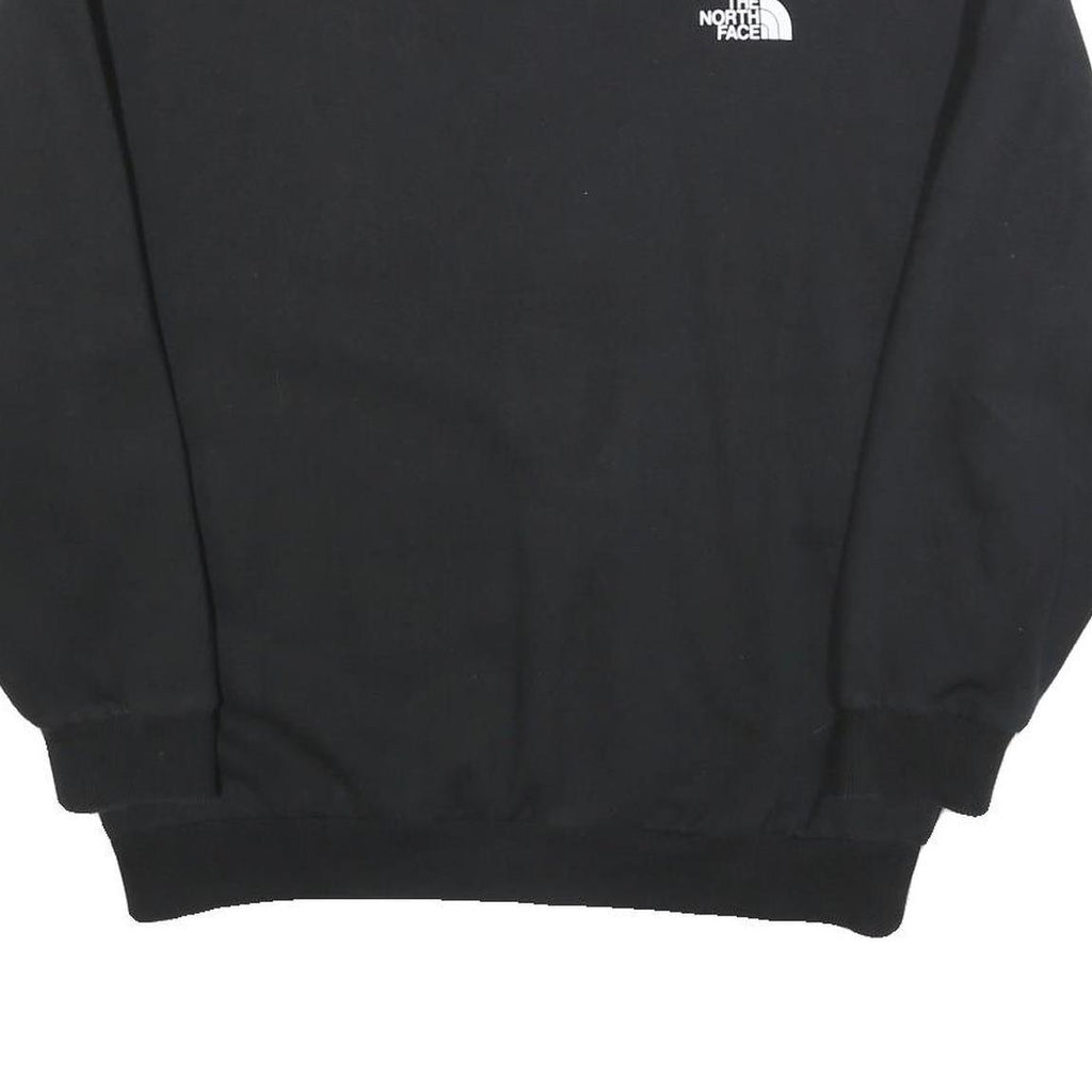 THE NORTH FACE Womens Black Sweatshirt XL Crew Neck Cotton Blend Outdoor Graphic