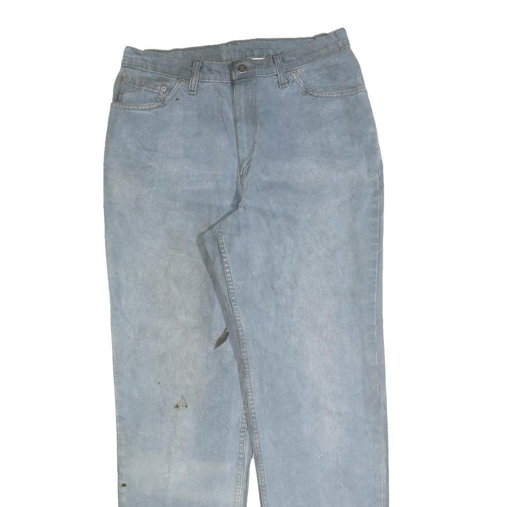 LEVI'S Mens Jeans Blue Regular Straight Denim Light W32 L34 Classic Cotton Blend