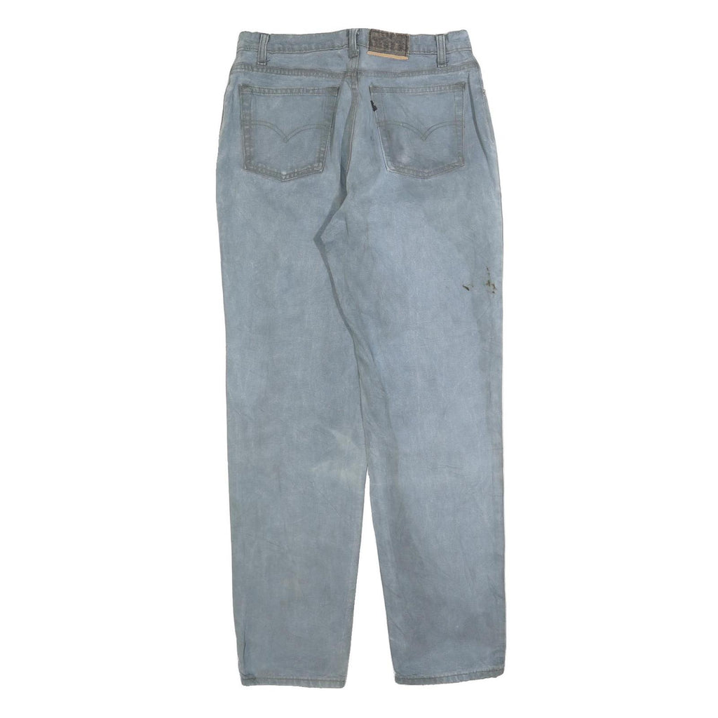 LEVI'S Mens Jeans Blue Regular Straight Denim Light W32 L34 Classic Cotton Blend