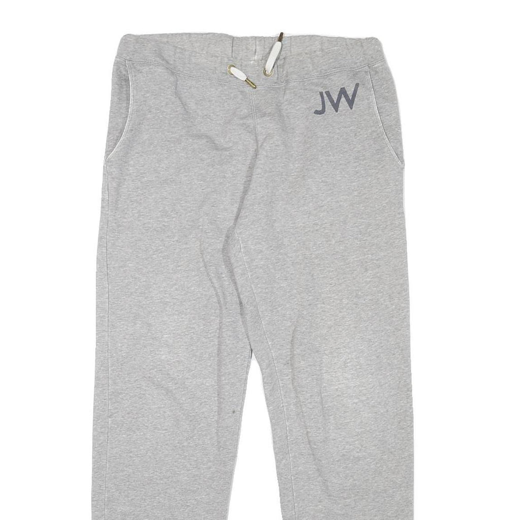 JACK WILLS Mens Joggers Grey XS W30 L29 Cotton Blend Slim Tapered Fit JW Logo