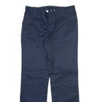 DICKIES Womens Trousers Blue Regular Straight W32 L32