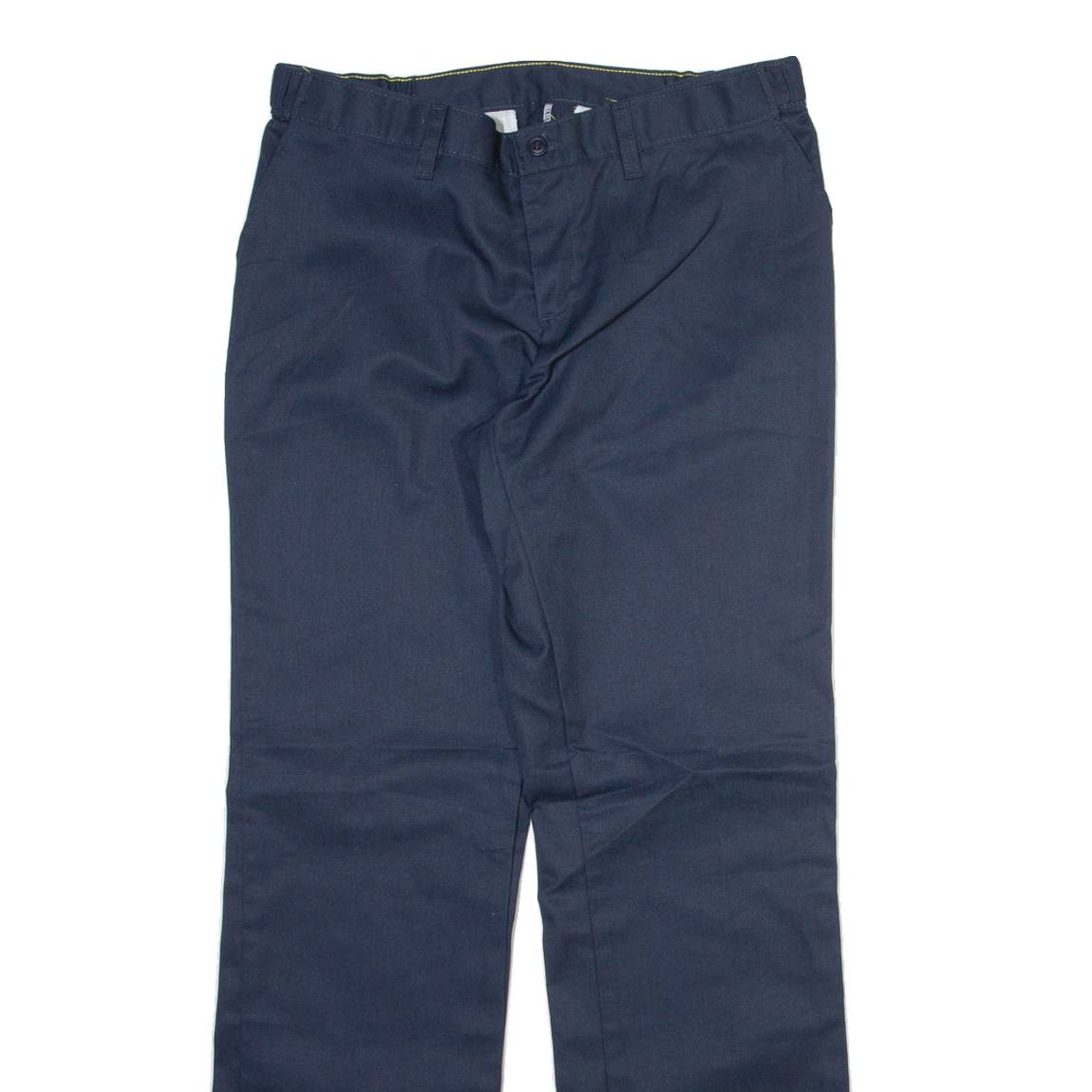 DICKIES Womens Trousers Blue Regular Straight W32 L32