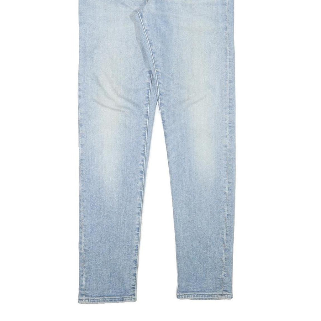 LEVI'S Mens Slim Light Blue Denim Slim Jeans W26 L27 Classic Zip Pockets