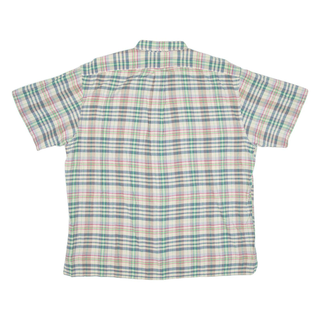 RALPH LAUREN Greggor Mens Shirt Beige Check L