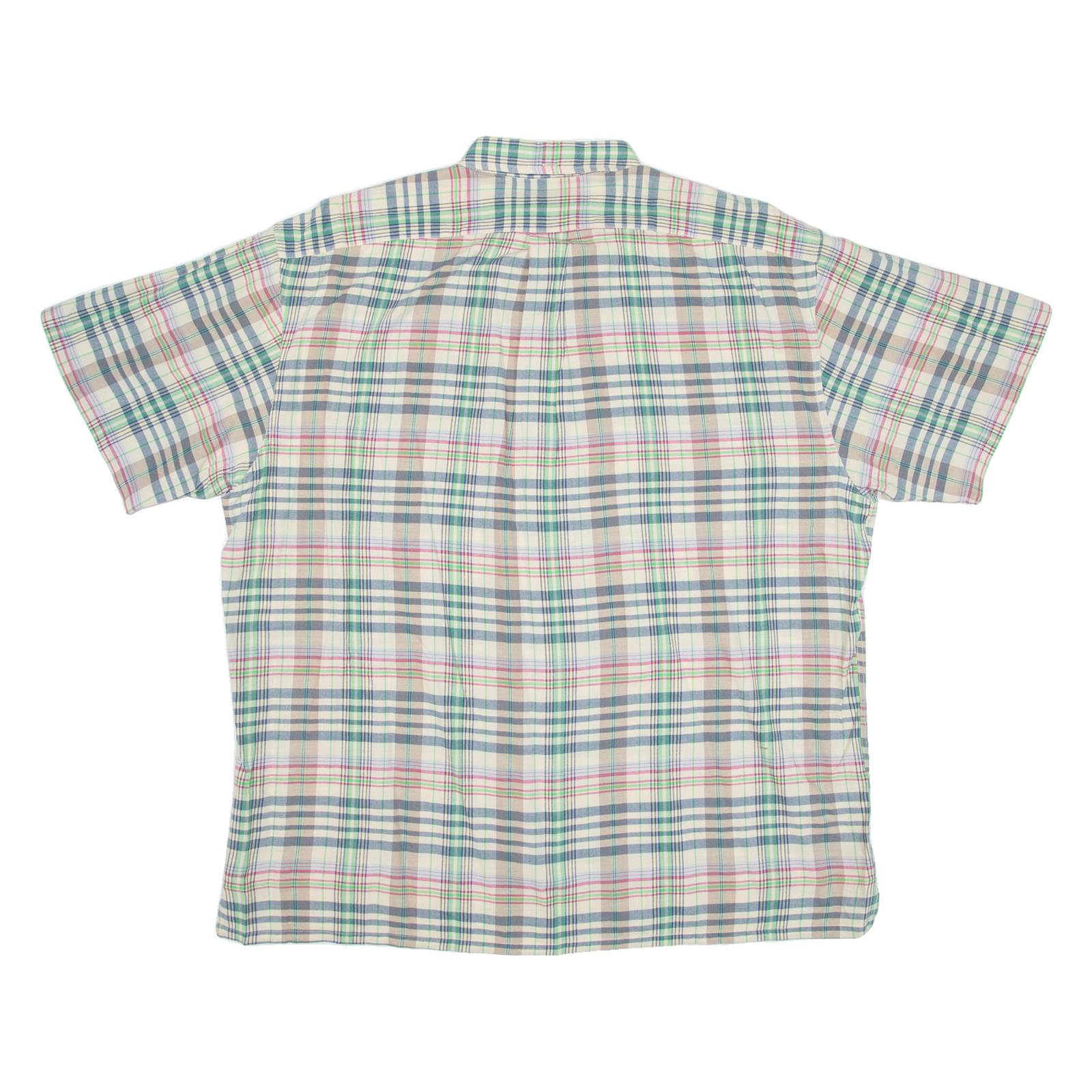 RALPH LAUREN Greggor Mens Shirt Beige Check L
