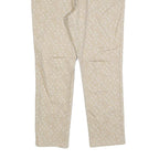 LEVI'S Womens Jeans Beige Slim Straight Denim Light W28 L25 Stylish Patterned