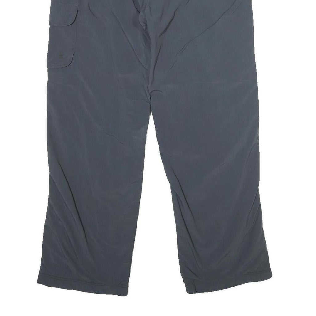 SALEWA Womens Polyamide Blue Regular Straight Trousers W28 L30 Outdoor Hiking