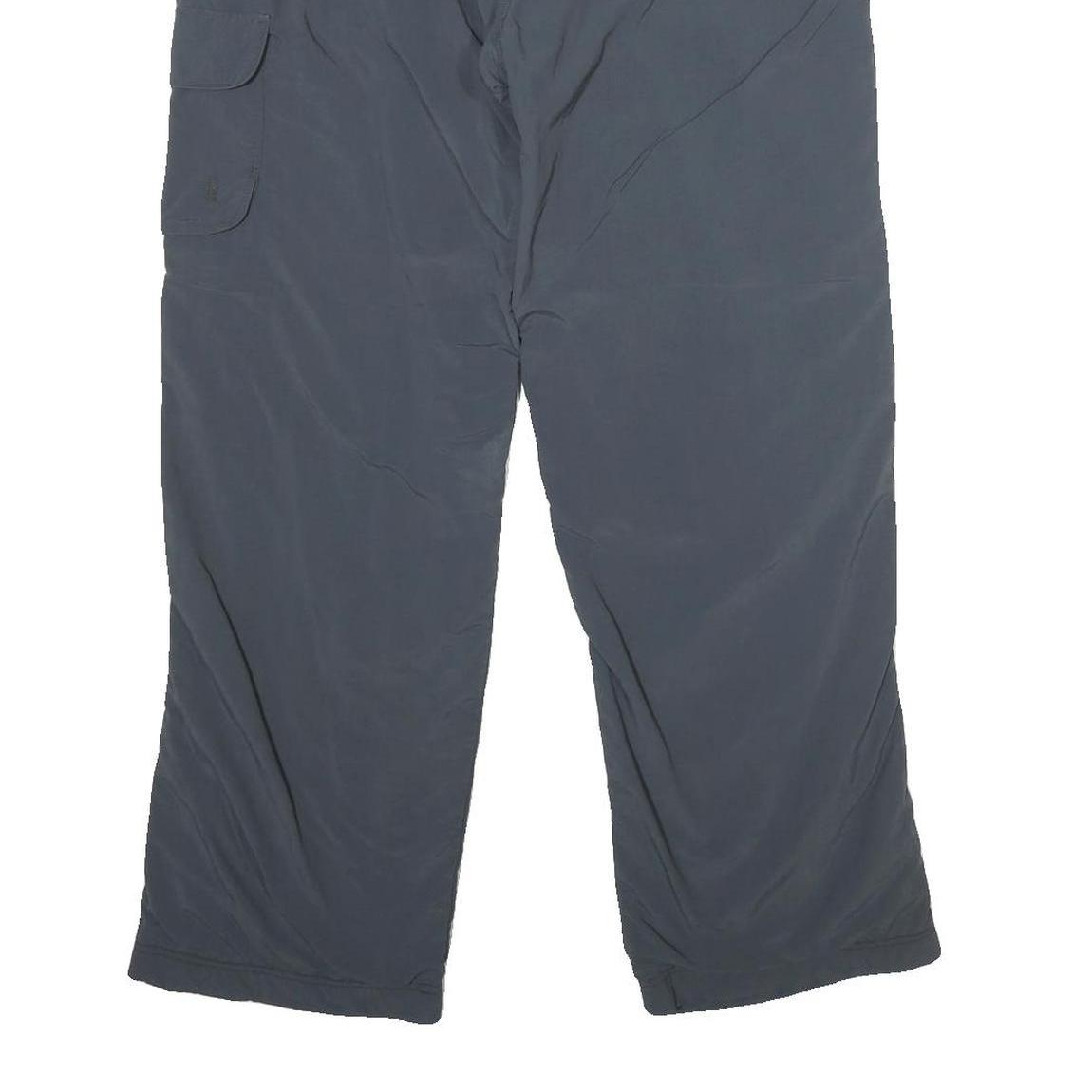 SALEWA Womens Polyamide Blue Regular Straight Trousers W28 L30 Outdoor Hiking