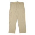 LIBERTY Mens Regular Beige Cargo Trousers W39 L34 Polyester Blend Zip Comfort