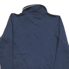 TOMMY JEANS Mens Blue Navy Track Jacket L Polyester Blend Zip Casual Sports