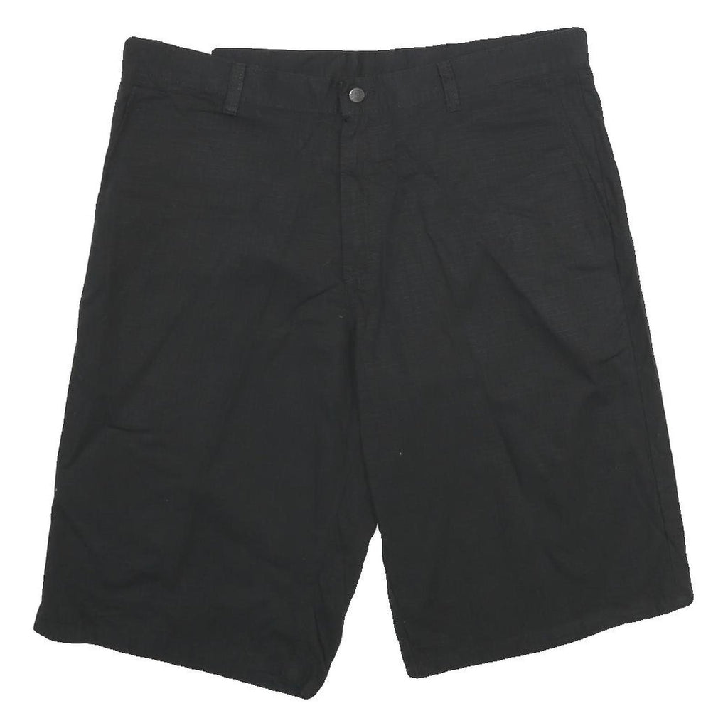 DICKIES Mens Shorts Black Casual Relaxed Fit Work L W36 Polyester Blend