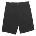DICKIES Mens Shorts Black Casual Relaxed Fit Work L W36 Polyester Blend