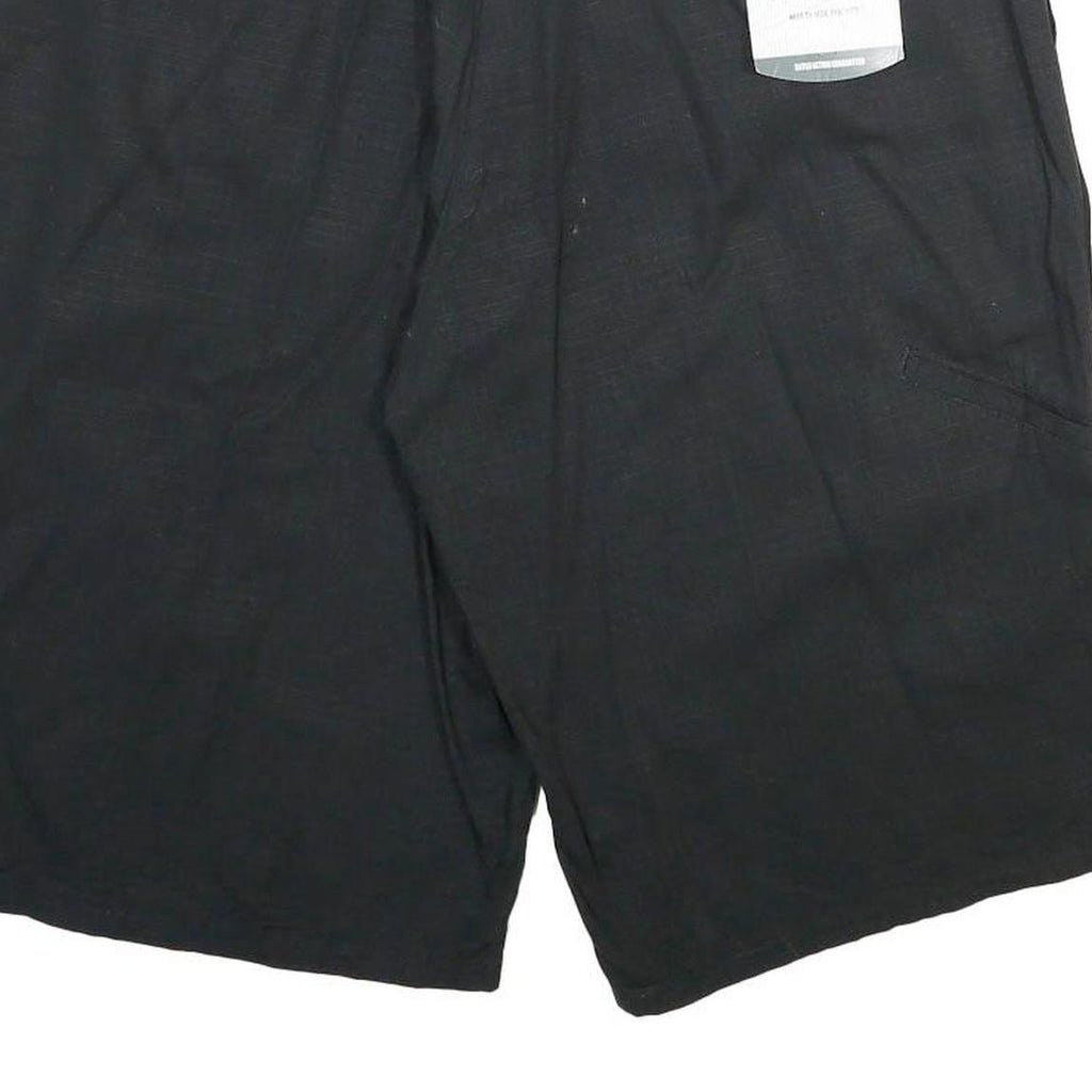 DICKIES Mens Shorts Black Casual Relaxed Fit Work L W36 Polyester Blend