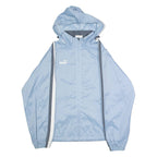 PUMA Kerzers Lauf Mens Windbreaker Jacket Blue Nylon Hooded S