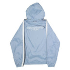PUMA Kerzers Lauf Mens Windbreaker Jacket Blue Nylon Hooded S