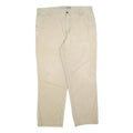 CARHARTT Mens Cotton Blend Beige Relaxed Straight Trousers W38 L32 Utility