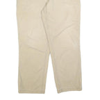 CARHARTT Mens Cotton Blend Beige Relaxed Straight Trousers W38 L32 Utility