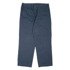 DICKIES Workwear Mens Trousers Blue Relaxed Tapered W40 L30