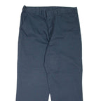 DICKIES Workwear Mens Trousers Blue Relaxed Tapered W40 L30